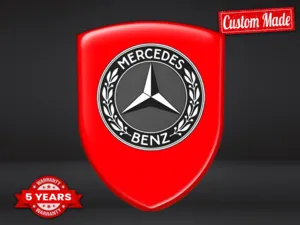 Mercedes Pegatinas Geniales Auto Resistentes Alta Calidad Profesional